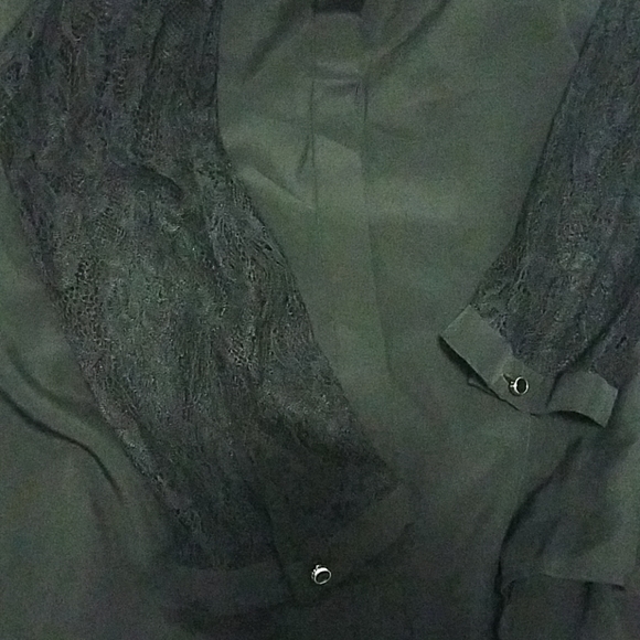 NWOT Ted Baker lace sleeves shirt - Picture 8 of 8